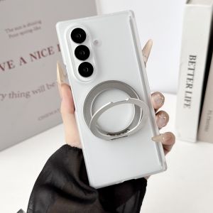 szhaiyu | Clear Magnetic Shockproof Phone Case For Samsung Galaxy Z Fold 8 Ultra 8 7 6 5 4 With Detachable 360° Bracket Protect Back Cover