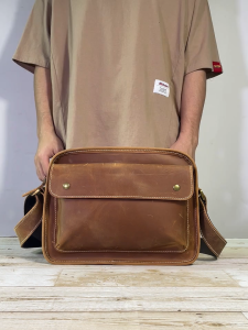 Tas Kulit Sapi Modis & Kasual: Tas Bahu & Kurir