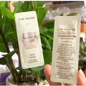 [NEW] 10 or 20 gói Kem Dưỡng mặt Bichup Tái Sinh Tự Nhuận Whoo Bichup Anti-Aging Repair Cream 1ml