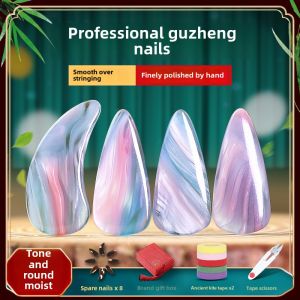 Professional Guzheng Nails for Beginners And Experts Double Arc Design Children Special Use Exam Grade Ancient Chinese Harp Accessories