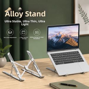 Jiaxun | Desk Elevating Heat Dissipation Portable Folding Laptop Stand