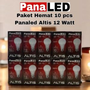 (isi 10 pcs) 12 Watt Lampu LED Panaled Altis Lampu Hemat Energi Cahaya Putih