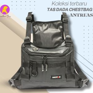 Tas Dada Kulit PU Leather Akhtar Best Quality 100% Real picture Chest Bag Chest Rig Bag Tas Dada