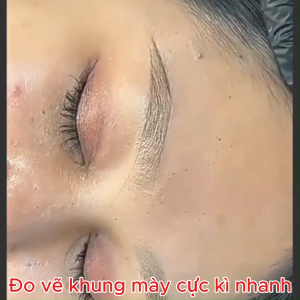 Thước Đo Chân Mày Siêu Nhanh bằng Thép rất chắc chắn - Công Cụ Cân Chỉnh Chân Mày Nhanh Gọn