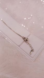 Gelang Wanita Gelang Tangan Stella 01-1.5 Alloy Lapis Mas Putih 18K Permata Zirconia Premium Quality & Tahan Lama BP002S
