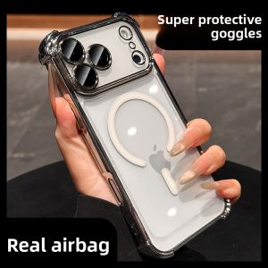 DAIMANG | Shockproof Magnetic Phone Case with Lens Protector