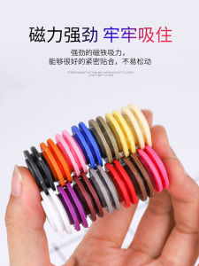 Hand Sewn round Magnetic Buckle Colorful Invisible Button Womens Coat Magnetic Force Button Clothing Fastener Fashion Accessory