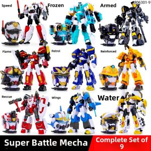 MINI FORCE | 5 in 1 Transformable Mech Robot Mini Task Force