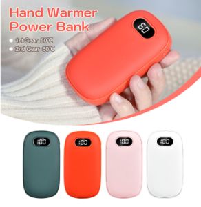 VOVA USB Hand Warmer Power Bank 2-in-1 Baby Warmer Charging Hand Warmer Hot Water Bag with Digital Display Charging Electric Warmer