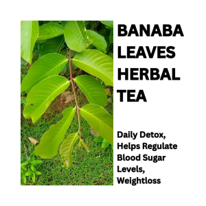 50pcs Banaba Leaves for Organic and Natural Herbal Tea Daily Detox Helps Regulate Blood Sugar Levels Weightloss