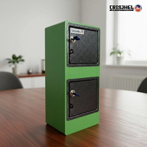 GREEN - Dual Door Alkansya Vault Multi Purpose Security box Direct Supplier & Manufacturer