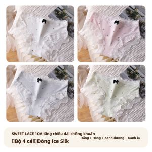 MiiOW | Quần Chip Tam Giác Dài Crotch Chống Khuẩn Gợi Cảm