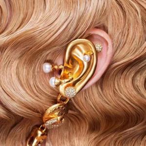 Elegant Vintage Devilish Asymmetric Earrings for Women Alloy Silver Gold Plated Fashion Jewelry  out Retro Court Style