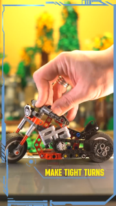 [BrickStory] LEGO Technic 2in1 Motorcycle (42132)(163Pieces)(Retired Set)
