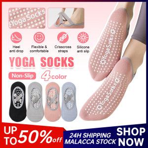 1 Pair Pilates Yoga Socks Anti-Slip Woman Socks Shock-Absorbent Summer Breathable Fitness Pilates Sports Socks