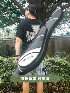 Waterproof Hard Shell Fishing Rod Bag Large Belly Lure Rod Case No Unassembled Wheel Valley Wheat Special Bag Fishing Gear