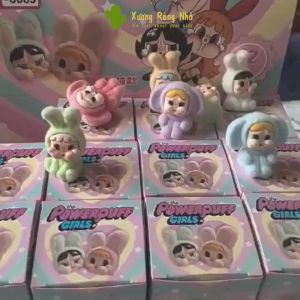 Túi Mù Blind Box Powerpuff Grils Mô Hình Crybaby Trang Trí Quà Tặng Cho Bé Xương Rồng Nhỏ