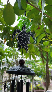 Chuông gió phong thủy ống đồng cỡ lớn – Trang trí sân vườn mang lại bình an may mắn