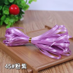 3mm 1/8" Wide (10metres/lot) Polyester Ribbon Bow Hair Wedding Decoration DIY Hair Ornament Crafts Handmade Jewelry Material