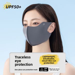 High-Quality Black Ice Silk 3D Sun Protection Mask