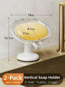 TAILI | Anti-Bacterial Draining Soap Dish