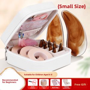 Maner Instrument Storage Box Board for Guzheng Nail Tips Pineapple Shape Small Size Celluloid Material Suitable for Guzheng