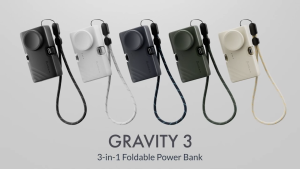 ADAM Elements GRAVITY 3 3-in-1 Foldable Power Bank 5000mAh 20W