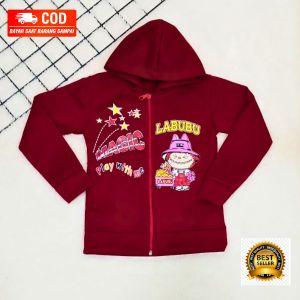 jaket anak perempuan labubu