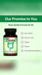 Pre+Probiotic Veg Caps|Balance Gut Flora|Relieve Post-Meal Bloating|Fix Constipation & Loose Stool|Sensitive Gut Support