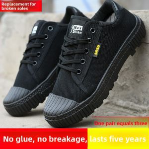 JIFANPAUL | New Summer Work Safety Shoes Anti-Slip Wear-Resistant Breathable