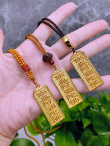 Yayeon Hui Gió Quốc Gia 2 Mặt Manjushri Avalokiteshvara Mặt Dây Chuyền Vòng Cổ Nam Nữ Thời Trang Phụ Kiện Trang Sức