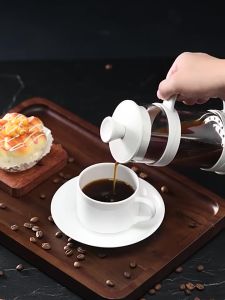 GIANXI French Press Pot Made of glass With Stainless Steel Filter Coffee&Tea Maker 350ml/800ml/1000ml
