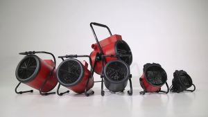 Portable Industrial Electric Heater Fan Commercial Thermostat Air Warm Heater Blower Radiator Office Garage Air Fan