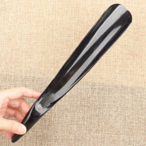 Natural Horn Shoe Horn Non-wooden Medium Short Home Use Shoe Inserting Tool Easy to Carry Shoe Accessory for All Kinds of Shoes