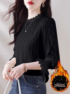 Elegant Designer Small Batch Lace Warm Blouse