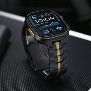 Luxury Titanium Strap For Apple Watch Series 10 46mm 9 8 7 6 5 44mm 45mm 42mm Metal Bracelet For iWatch Ultra 2 49mm Wrist Band