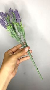 Daun Bunga Plastik Lavender Cantik Artificial Setangkai Kembang Bunga Palsu Hias Artifisial - AF08