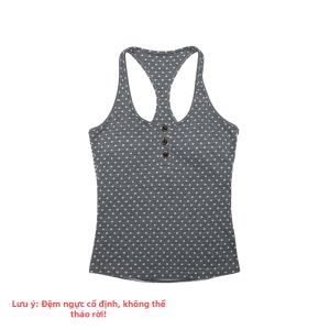 audwyn | Bộ Yoga Dây Chấm Nối Tự Đệm Cao Thắt Eo