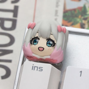 Art key artisan keycap Eromanga Sensei Izumi Sagiri keycap Hand made Resin keycap mechanical keyboard keycap personalized keycap customized keycap