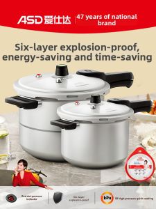 ASD | Home Use Gas Induction Cooker Compatible Mini Safe Pressure Cooker