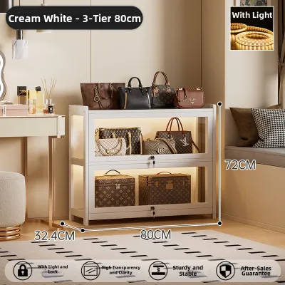SHANNAIER | Lighted Security Acrylic Display Cabinet