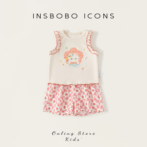 insbobo | Bộ Quần Áo Thời Trang Mùa Hè Cho Bé Gái