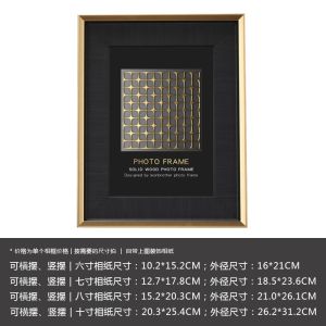 Accessible Luxury Wedding Photo Photo Frame Fancy TV Cabinet 6-Inch 7-Inch 8-Inch 10A4 Photo Office Desk Decoration