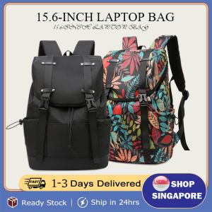(1-3 Days Delivered)Laptop Backpack Bag for Women Men Waterproof Student Nylon Bag for 15.6 Ladies Men Backpack Lightweight Leisure Travel