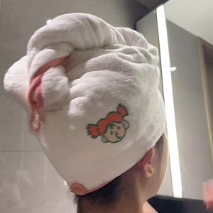 Mũ Khô Tóc Siêu Thấm Hút Mũ Tắm Nhanh Khô Dày Hai Lớp Cho Phụ Nữ Trẻ Em Và Người Lớn Mũ Khô Tóc Không Gây Hư Hại Cho Tóc