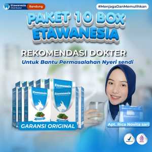 PAKET 10 BOX SUSU ETAWANESIA ETAWA BIRU Susu Kambing Etawa 5 x Lebih Efektif Dari Yang Sejenis + Ekstrak Moringa Rasa Premium