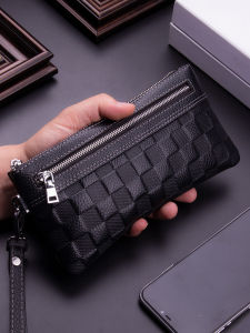 กระเป๋าหนังแท้สำหรับผู้ชาย กระเป๋าใส่โทรศัพท์มือถือ กระเป๋าถือขนาดใหญ่ กระเป๋าใส่เงินแบบยาว กระเป๋าหนังวัว กระเป๋าสะพายไหล่แบบลำลอง