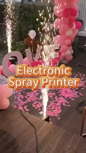 SOFTHOME 400W Wireless Cold Spark Machine for Wedding Party Sparkler DMX Cold Fireworks Fountain