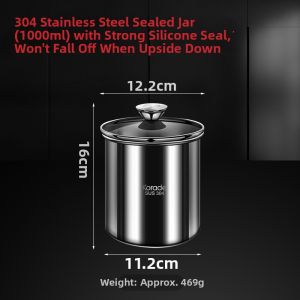 Korade | Stainless Steel Food Storage Container Anti-light Moisture Proof