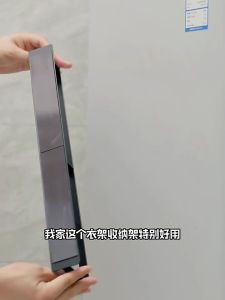 Penyimpanan Gantungan Baju Magnetic & Tempat Gantungan Logam Storage